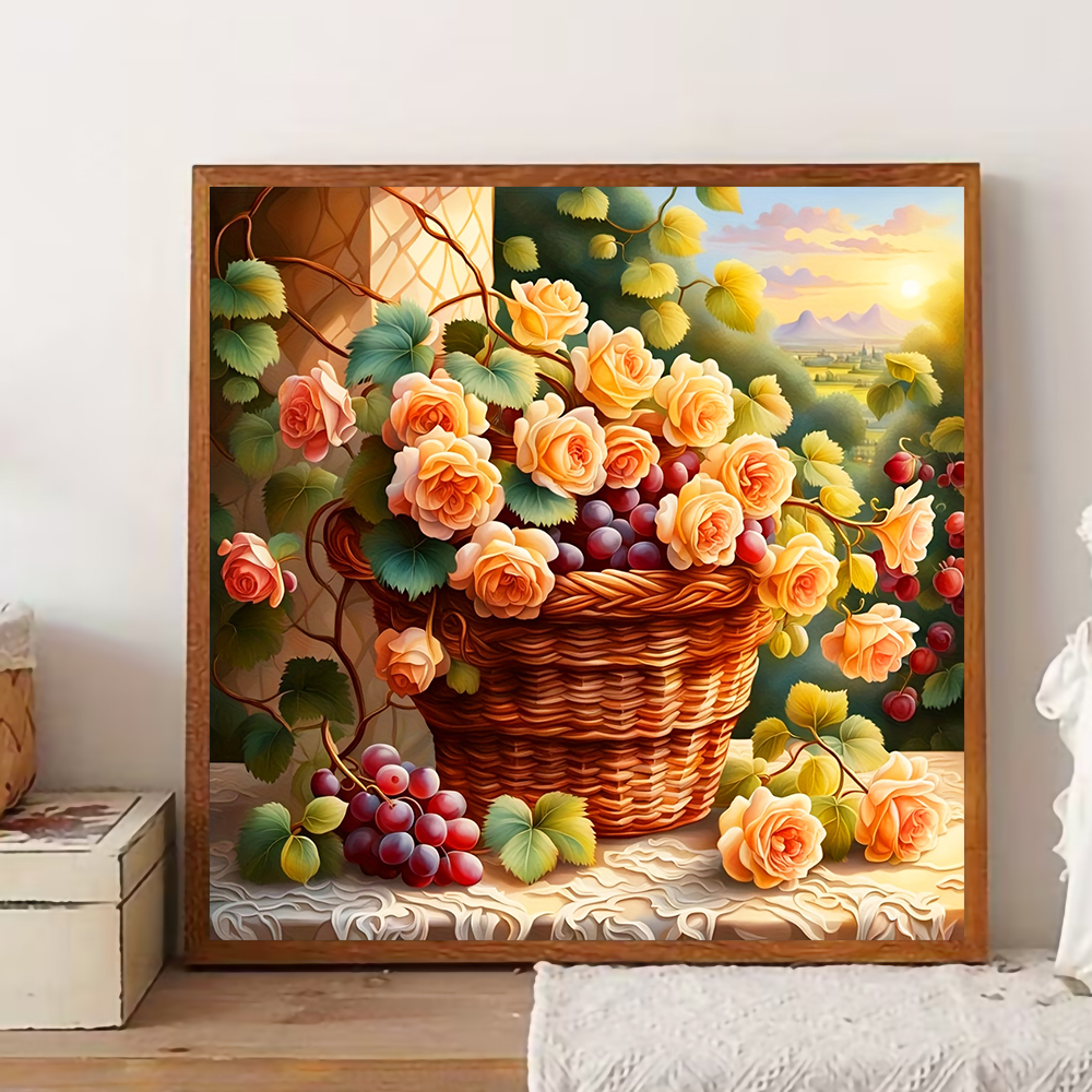 Flower Diamond Painting Kit Fu - مراجعة Photo Mosaic Print وسعره