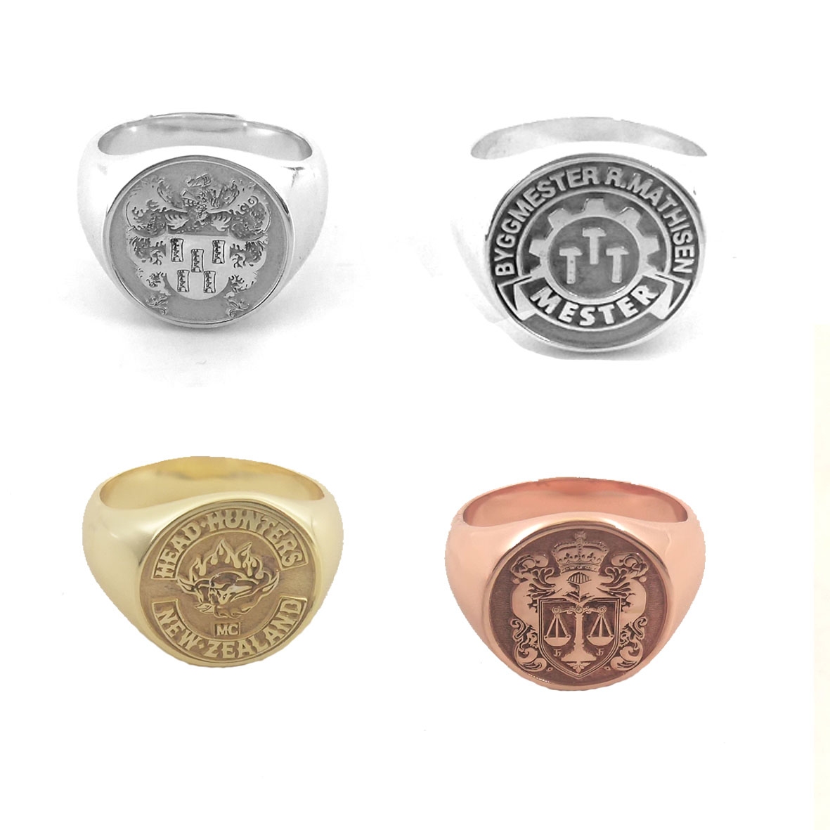 Custom Engraved 17mm Round Top - مراجعة Initial Ring Custom وسعره