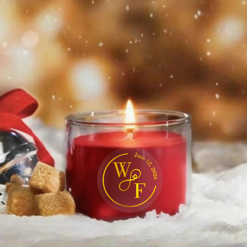 50PCS Personalized Wedding Sti - مراجعة Personalised Candle Label وسعره