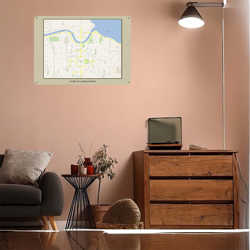 Silent Hill Revelation Map Met - مراجعة Custom Map Poster وسعره