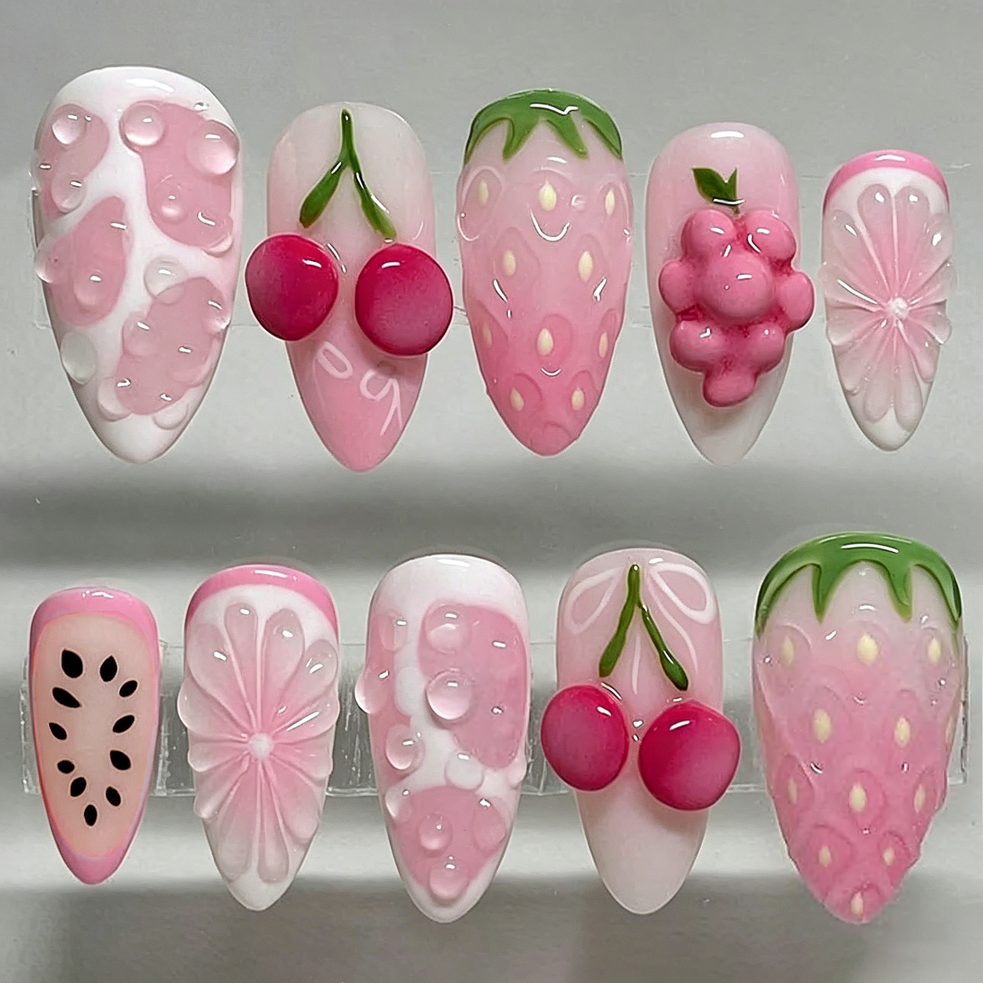 24pcs Glossy Shell Pearl Desig - مراجعة Pressed Flower Art وسعره