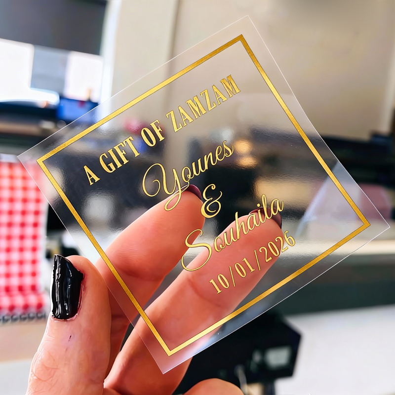 50PCS Square Personalized Wedd - مراجعة Personalised Candle Label وسعره