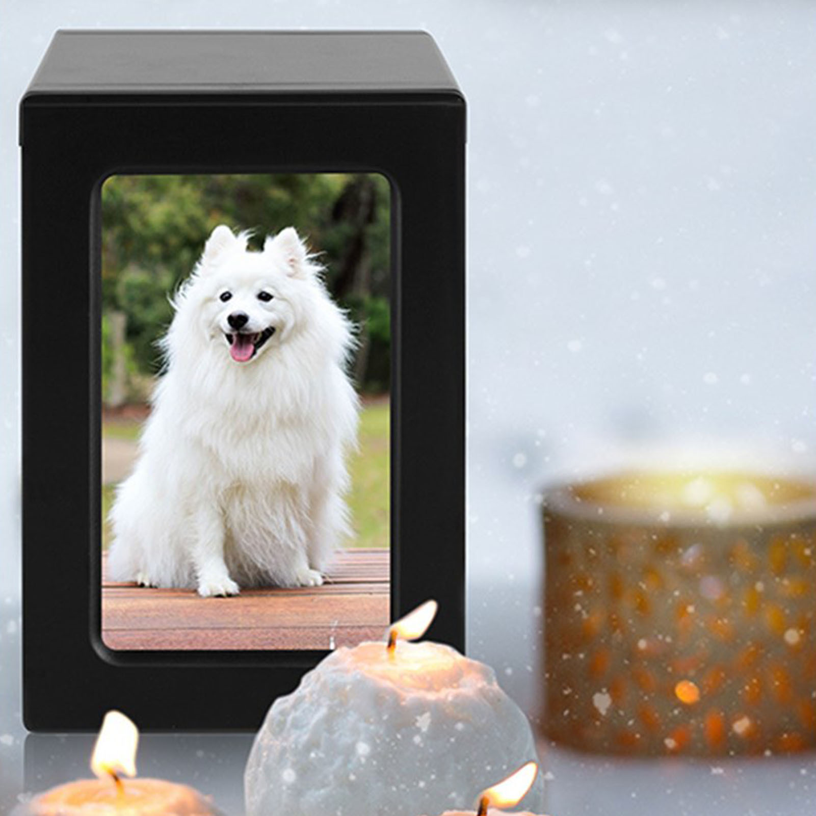 Wooden Pet Urns Wooden Cremati - مراجعة Engraved Wood Frame وسعره