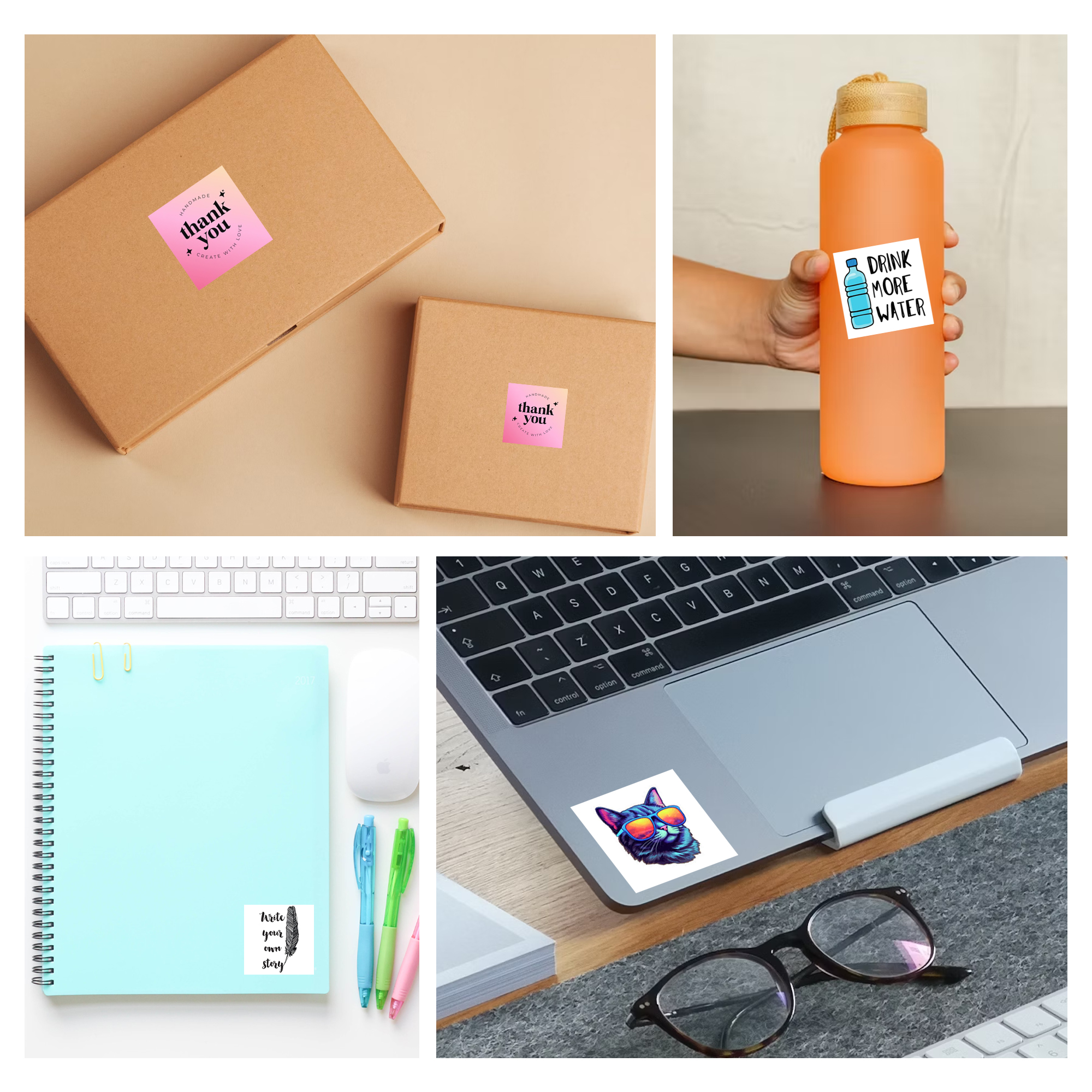 Custom Stickers Waterproof Cus - مراجعة Personalised Candle Label وسعره