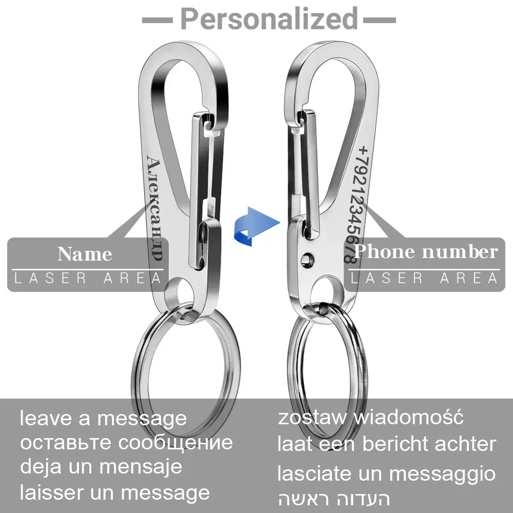 304 Stainless Steel Keyring Pe - مراجعة Initial Ring Custom وسعره