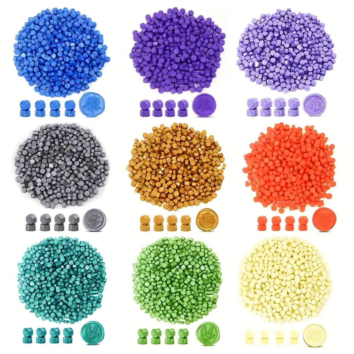 100pc/bag Wax Seal Beads Kit,D - مراجعة Wax Seal Letter Kit وسعره