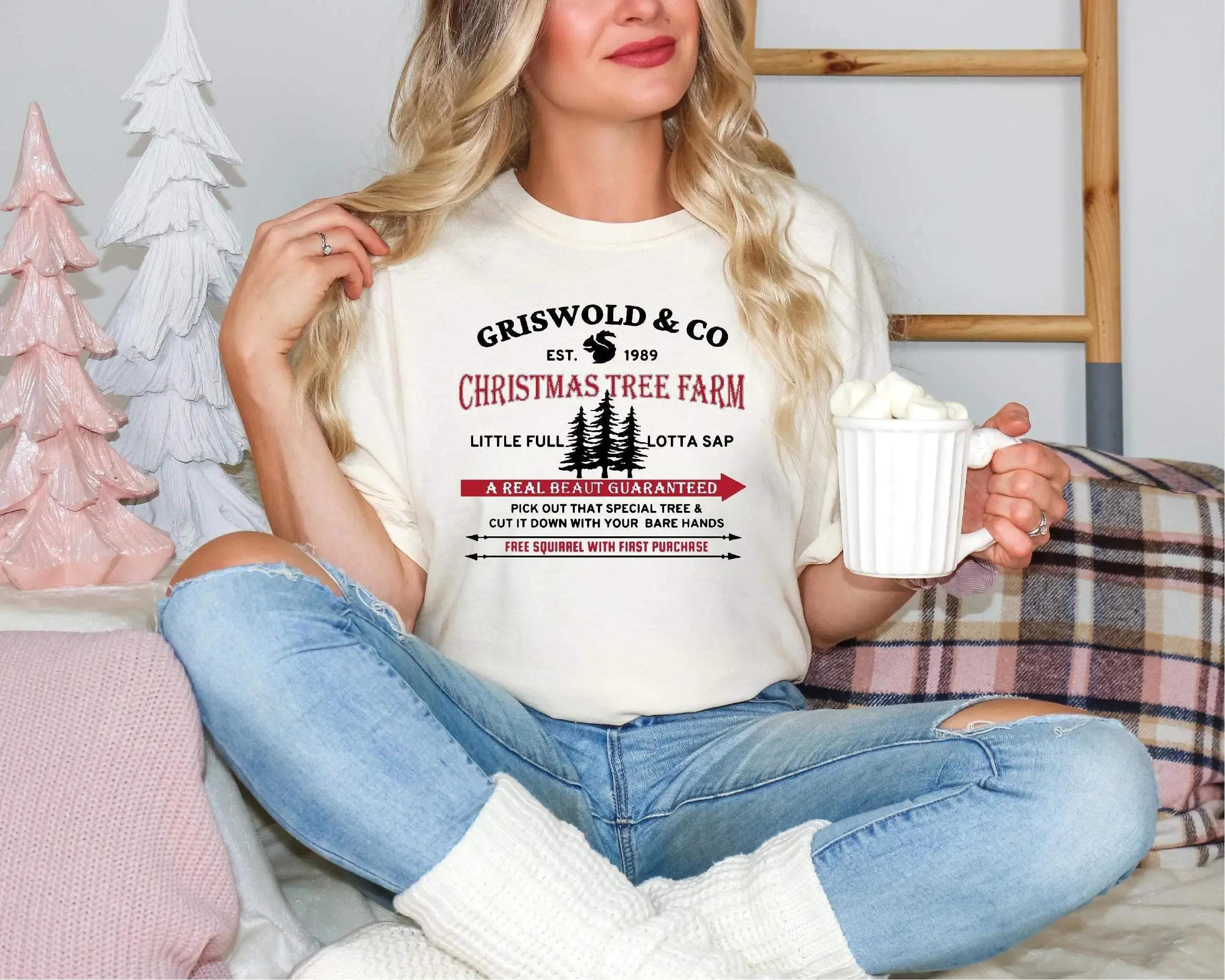 Griswold Co Tree Farm Since 19 - مراجعة Family Tree Print وسعره