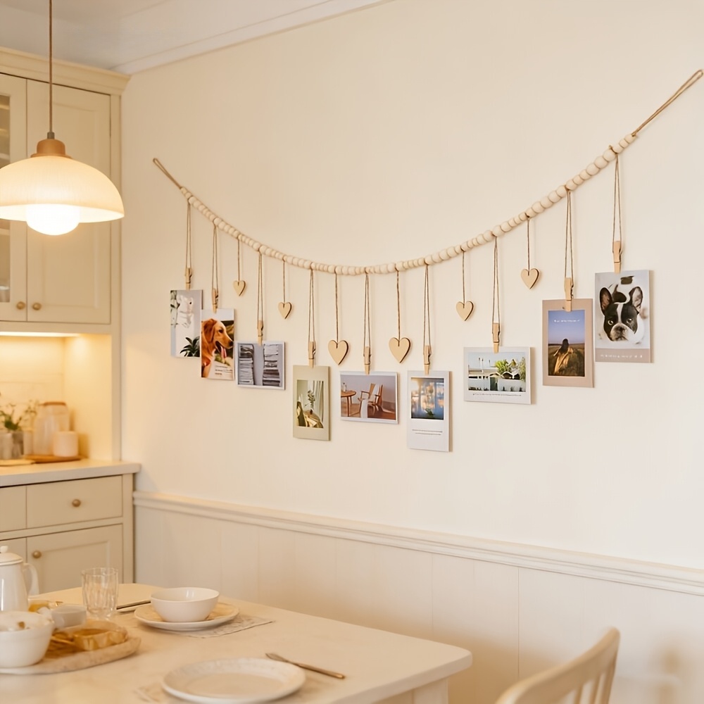 Hanging Photo Display Wall Dec - مراجعة Engraved Wood Frame وسعره