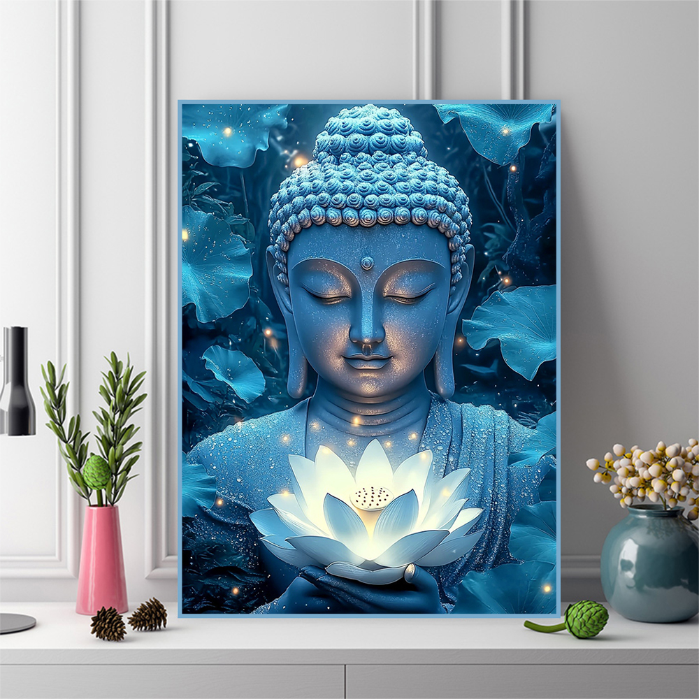 1PC frameless   Diamond Mosaic - مراجعة Photo Mosaic Print وسعره
