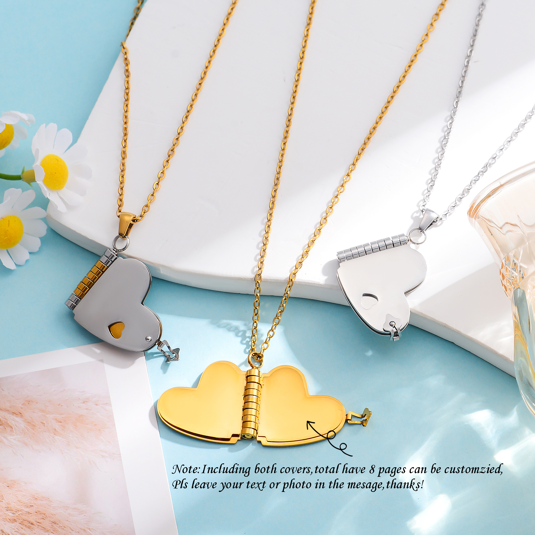 Personalized Stainless Steel H - مراجعة Custom Photo Book وسعره