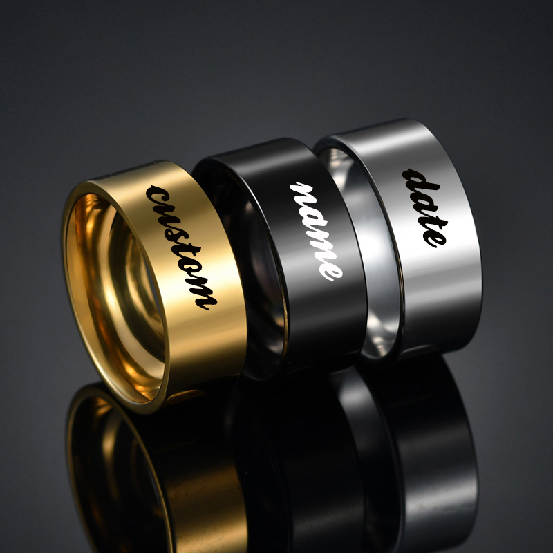 Atoztide 4/6/8mm Personalized  - مراجعة Initial Ring Custom وسعره
