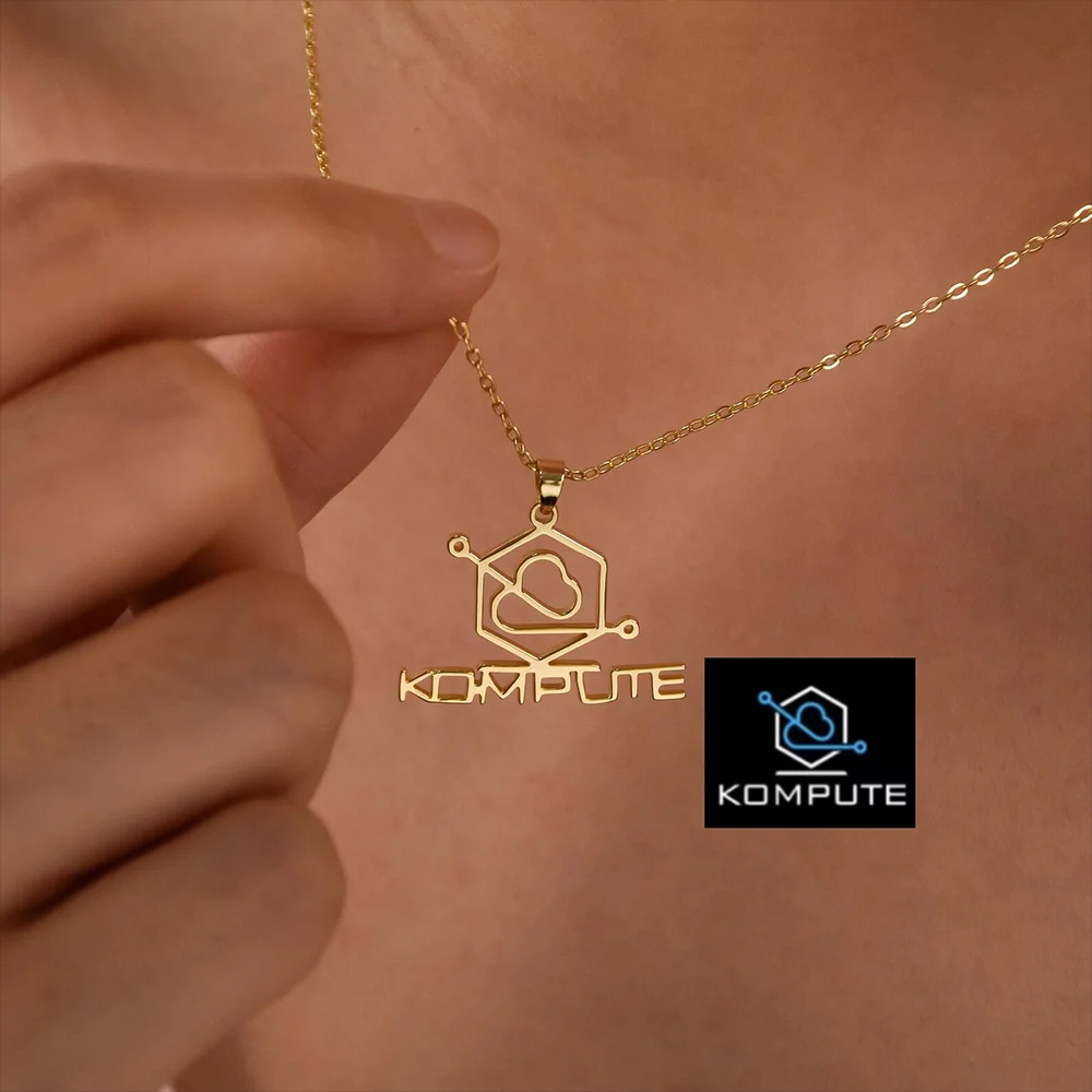 Custom Company Logo Necklace P - مراجعة Name Necklace Custom وسعره