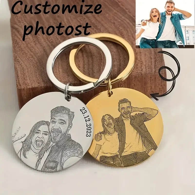 Personalized Engraved Portrait - مراجعة Initial Ring Custom وسعره