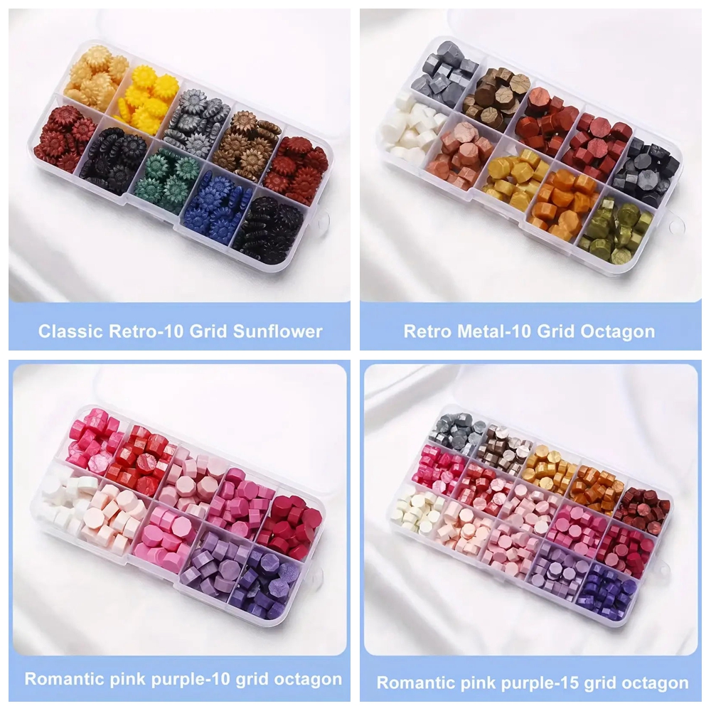200Pcs Box Sealing Wax Beads,  - مراجعة Wax Seal Letter Kit وسعره