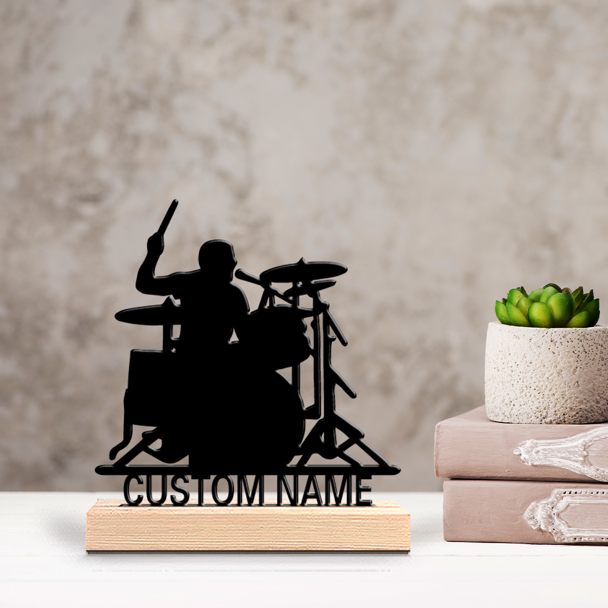 1pc Stylish Personalized Custo - مراجعة Engraved Wood Frame وسعره