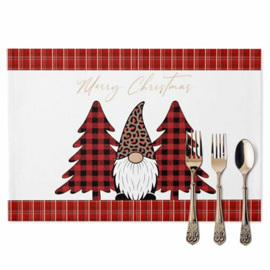 Set of 4 Winter Christmas Tree - مراجعة Family Tree Print وسعره