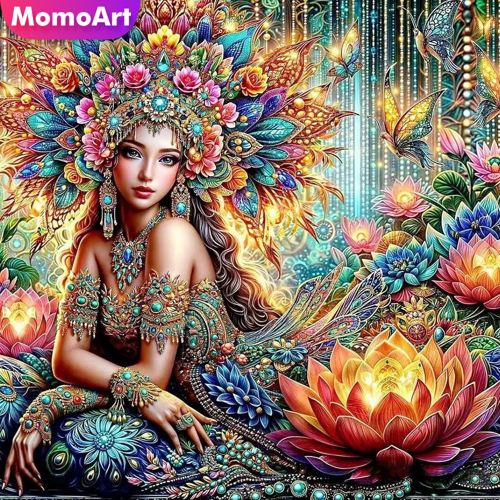 Momoart Diamond Mosaic Woman R - مراجعة Photo Mosaic Print وسعره