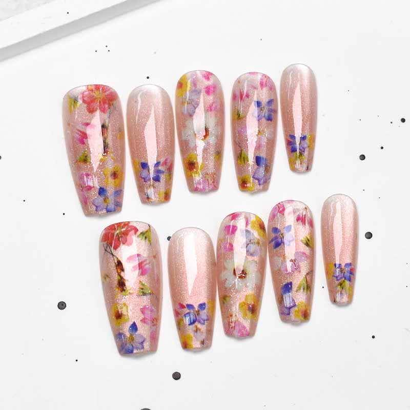 10Pcs Gentle Fairy Style Dopam - مراجعة Pressed Flower Art وسعره