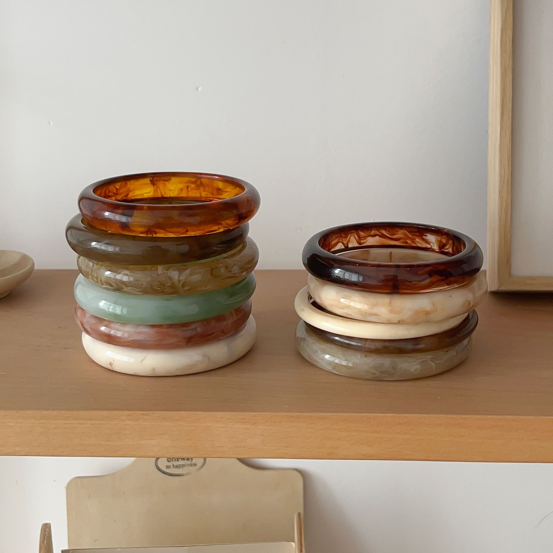 Smudged Resin Fine Bracelets f - مراجعة Coordinates Bracelet وسعره