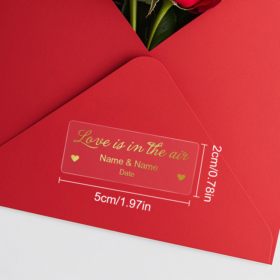 ‌Personalized Gold Foil Waterp - مراجعة Personalised Candle Label وسعره
