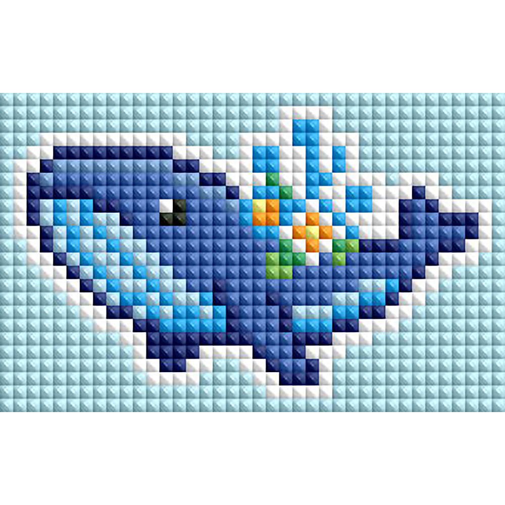 Minigem®: Whale and Flower 9.4 - مراجعة Photo Mosaic Print وسعره