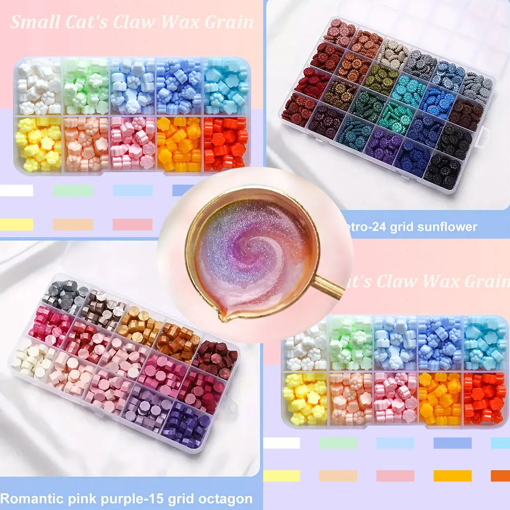 600Pcs Box Sealing Wax Beads,  - مراجعة Wax Seal Letter Kit وسعره