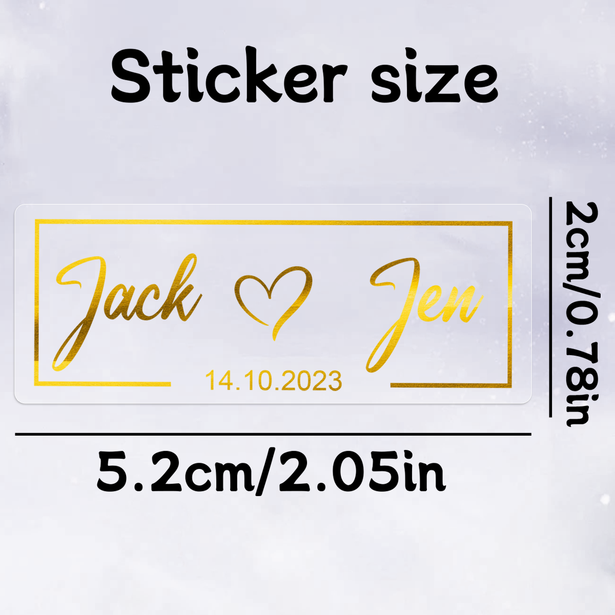 30-240pcs Custom Gold Stamping - مراجعة Personalised Candle Label وسعره