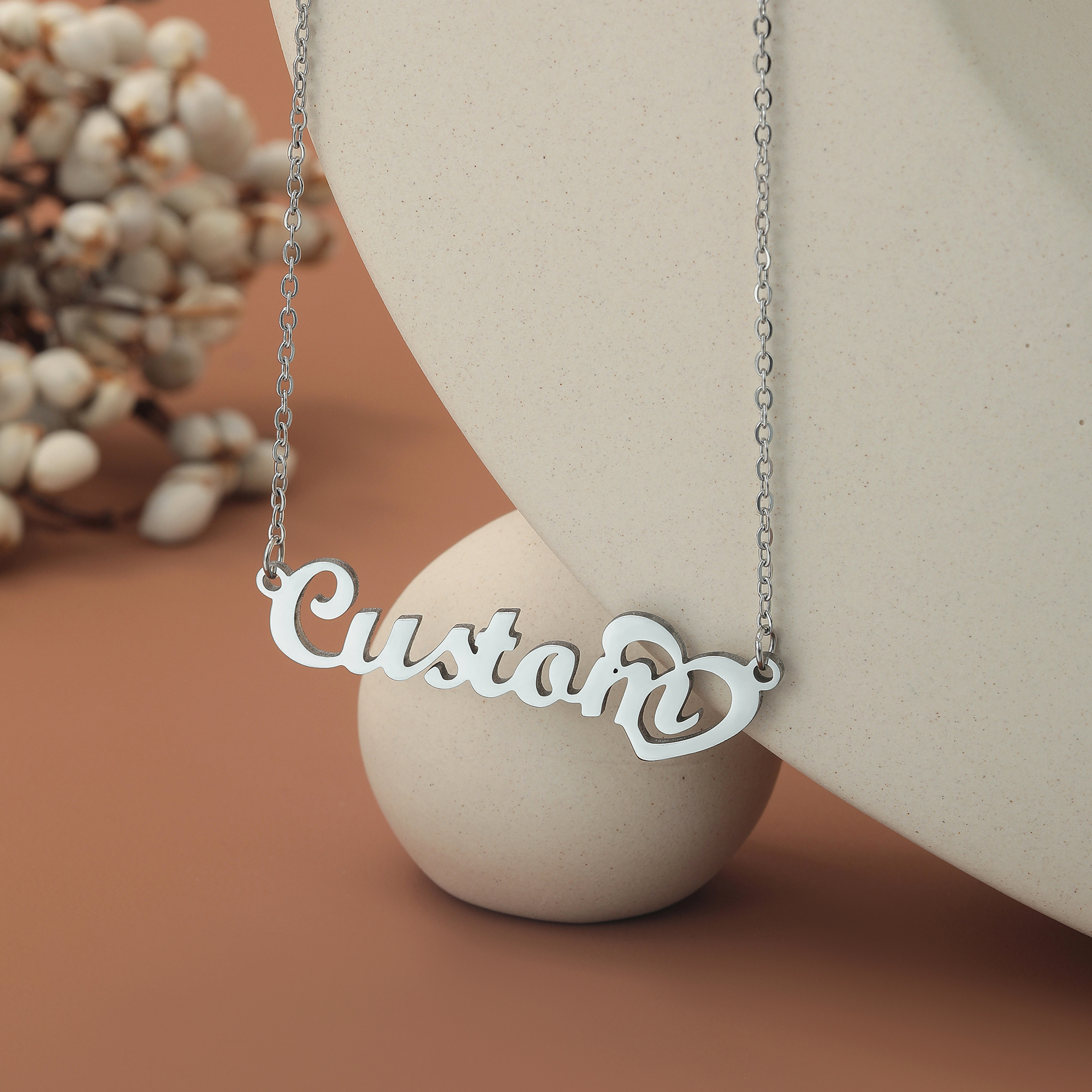 Customized Name Necklace with  - مراجعة Name Necklace Custom وسعره