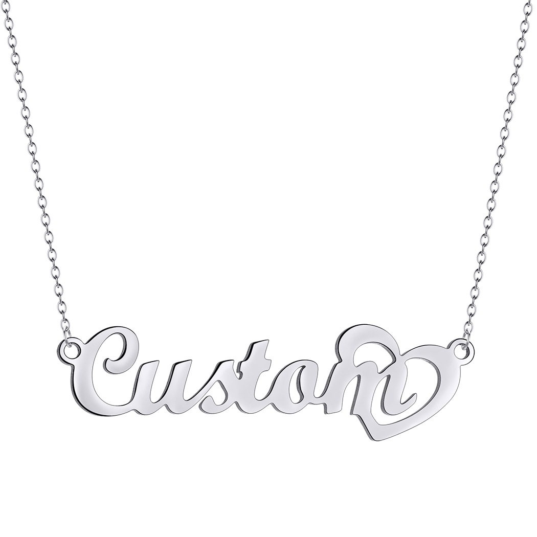 Customized Name Necklace with  - مراجعة Name Necklace Custom وسعره
