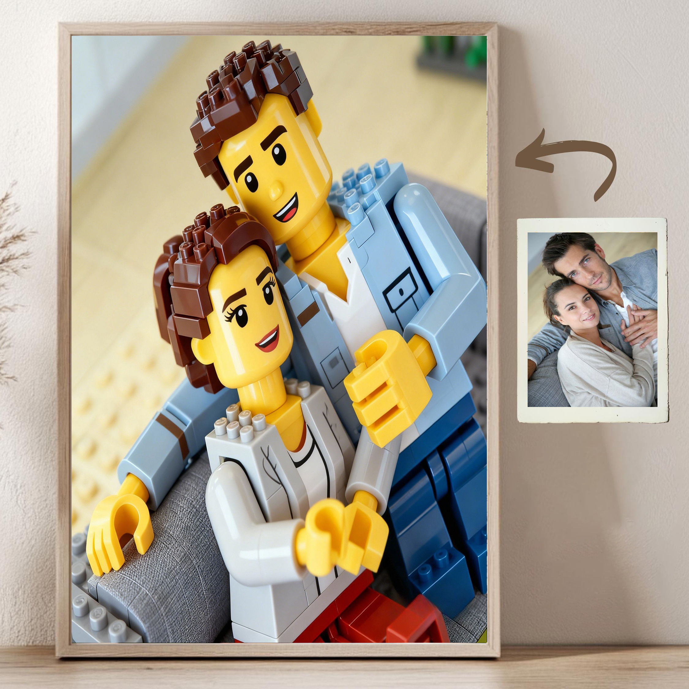 Custom Cartoon Building Block  - مراجعة Custom Map Poster وسعره