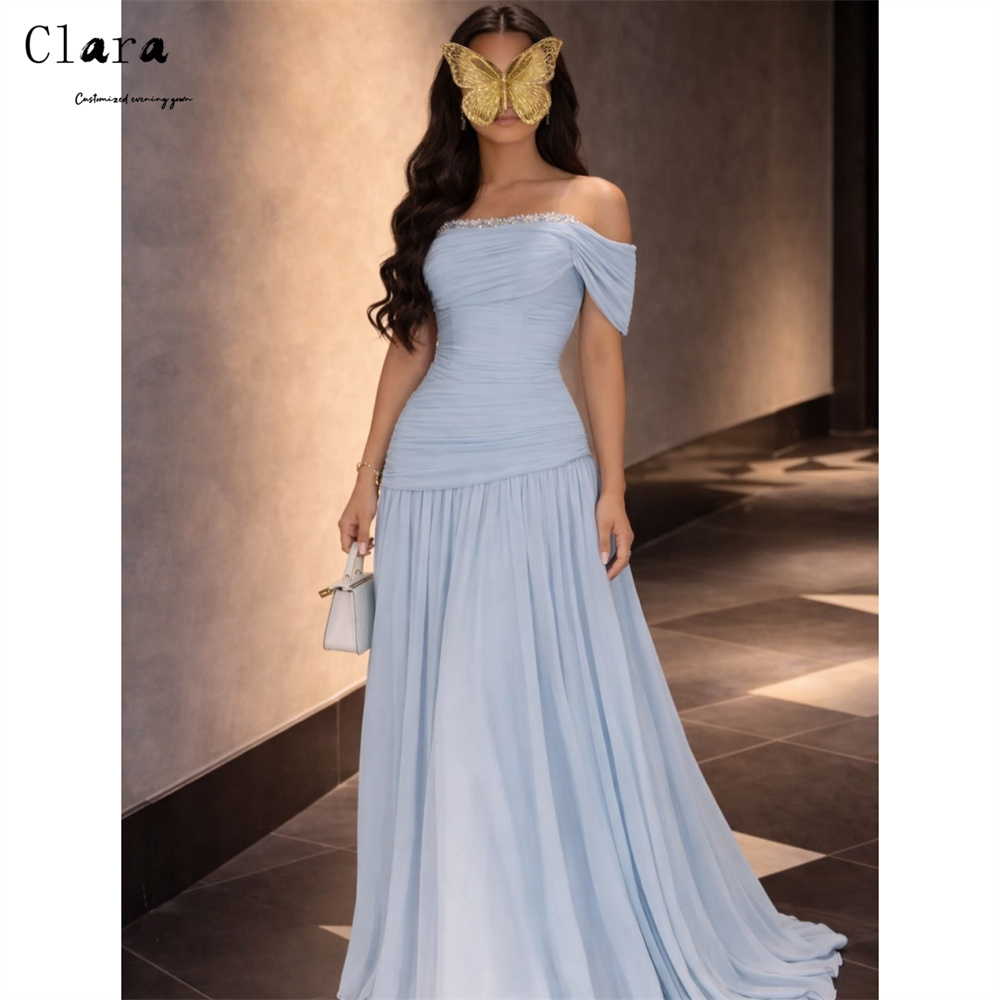 Clara Custom Sky Blue A-line S - مراجعة Custom Night Sky وسعره