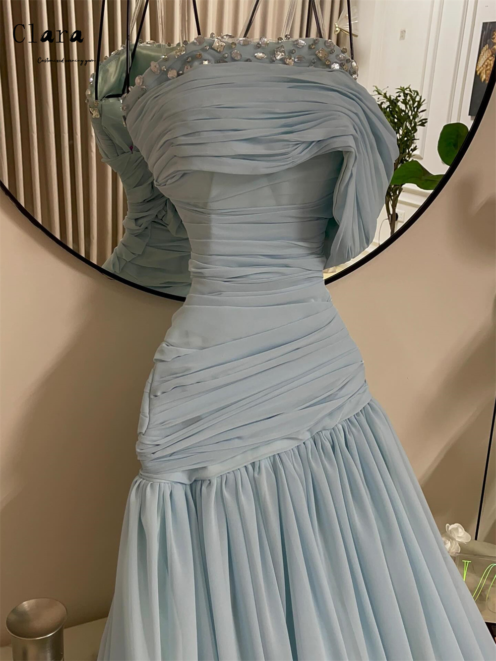 Clara Custom Sky Blue A-line S - مراجعة Custom Night Sky وسعره
