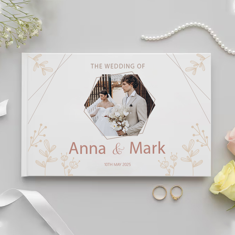 Personalized Guest Book for We - مراجعة Custom Photo Book وسعره