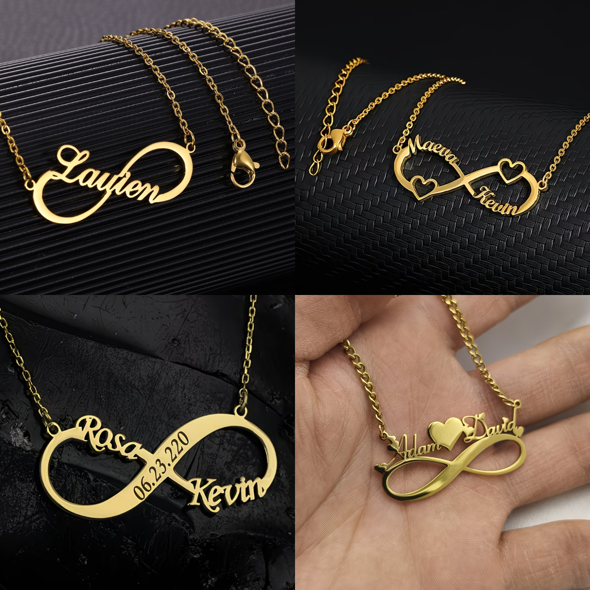 Custom Name Infinity Necklaces - مراجعة Name Necklace Custom وسعره