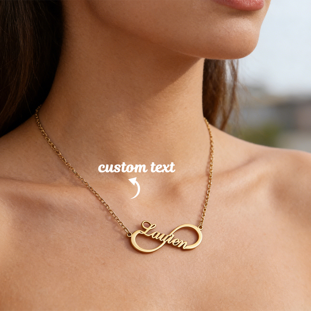 Custom Name Infinity Necklaces - مراجعة Name Necklace Custom وسعره
