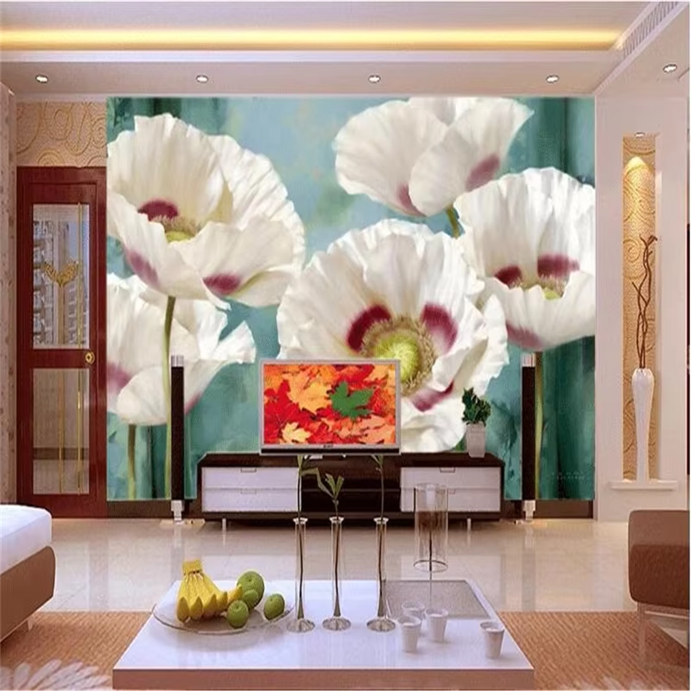 custom White flowers wallpaper - مراجعة Custom Night Sky وسعره
