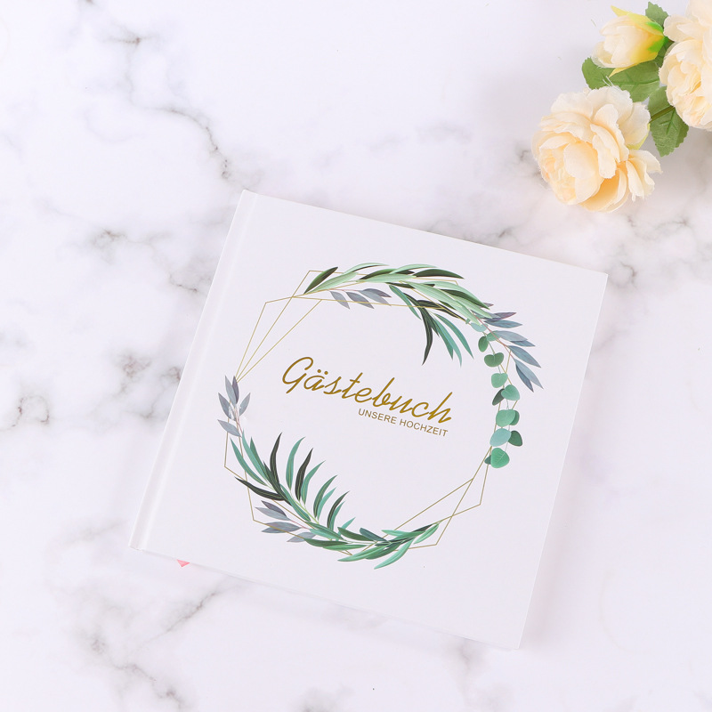 Custom Wedding Guest Book with - مراجعة Custom Photo Book وسعره