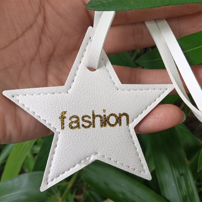 1PCS Free initials five pointe - مراجعة Monogram Keychain Leather وسعره