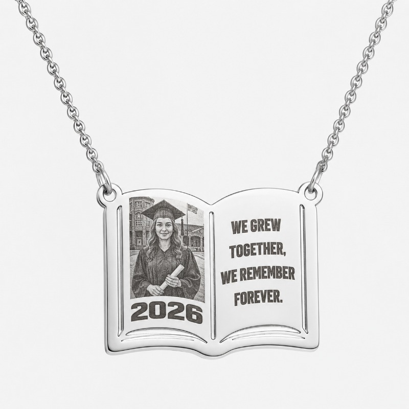 Custom Photo Book Necklace Sta - مراجعة Custom Photo Book وسعره