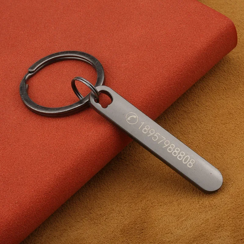 Custom Keychain with Free Engr - مراجعة Initial Ring Custom وسعره