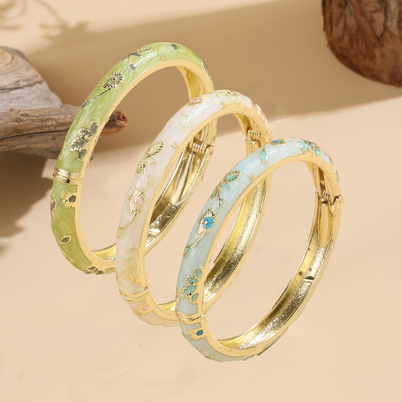 Jardme 3 Pcs Enamel Cloisonne  - مراجعة Coordinates Bracelet وسعره