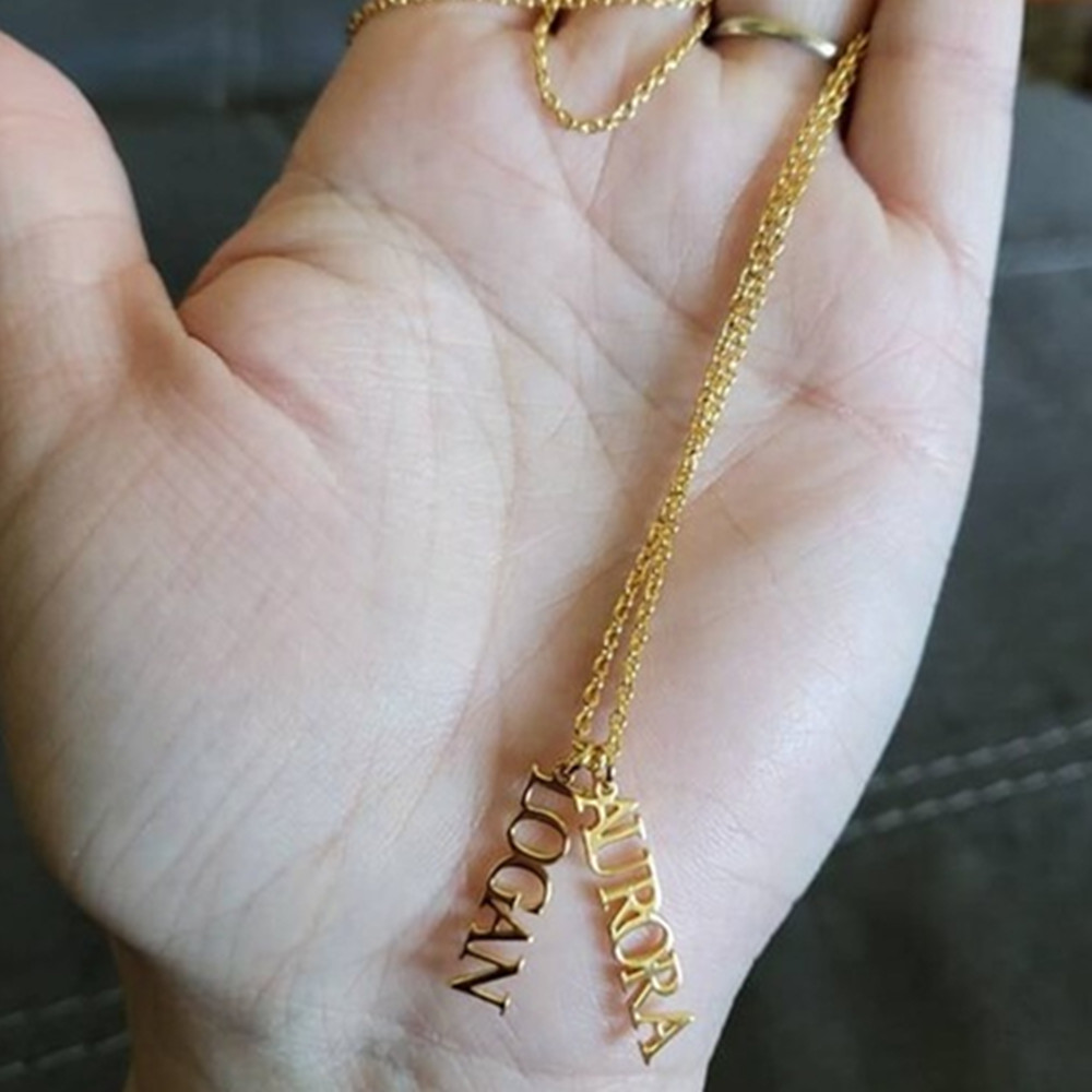 Custom Multiple Name Necklace  - مراجعة Birth Flower Necklace وسعره
