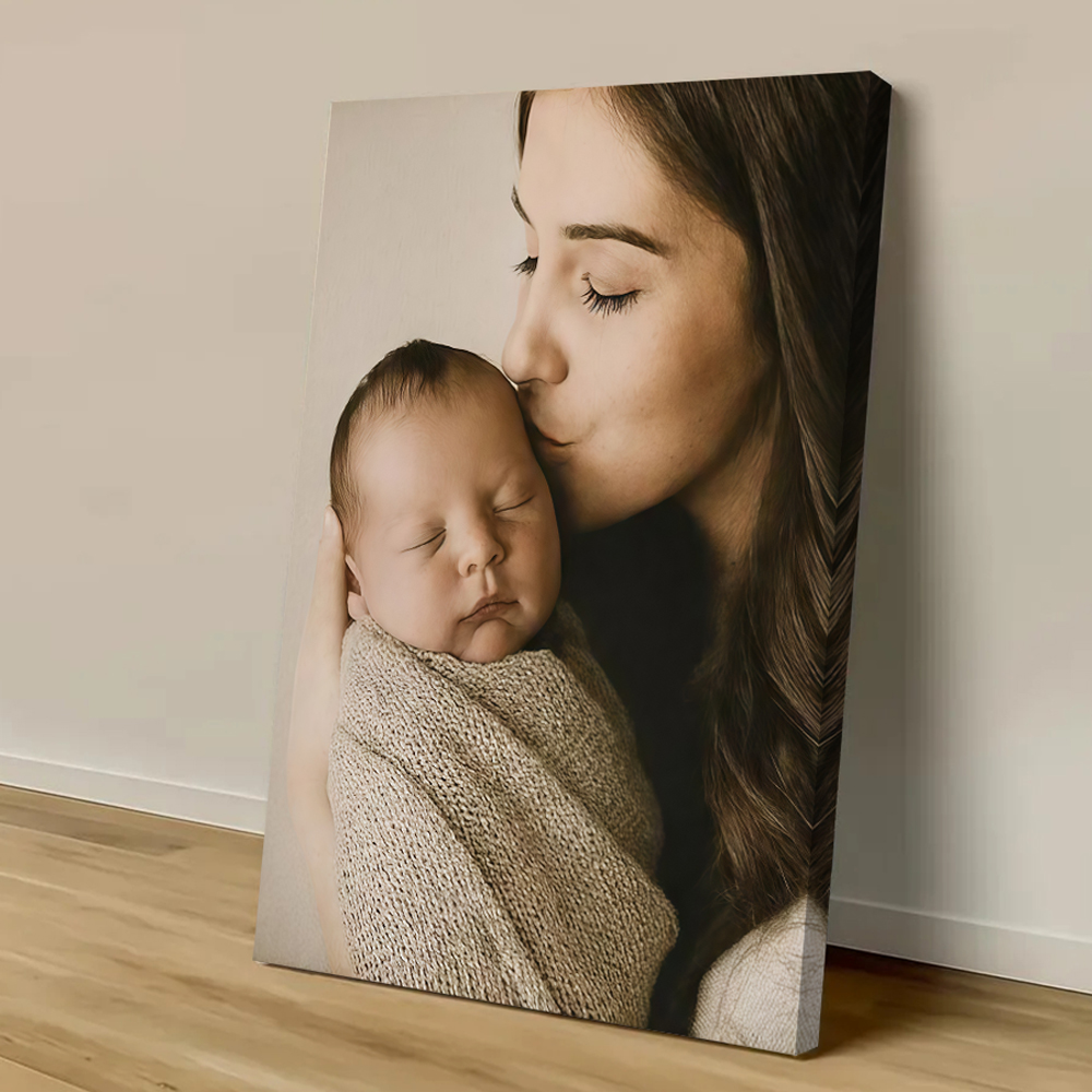 Custom Print Canvas Painting F - مراجعة Pet Portrait Custom وسعره