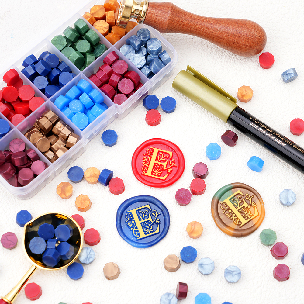 Alphabet Wax Seal Stamp Set -  - مراجعة Wax Seal Letter Kit وسعره
