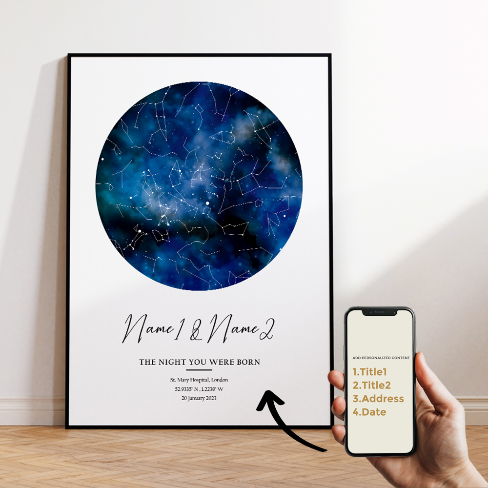 Modern Custom Personalized Nig - مراجعة Custom Map Poster وسعره