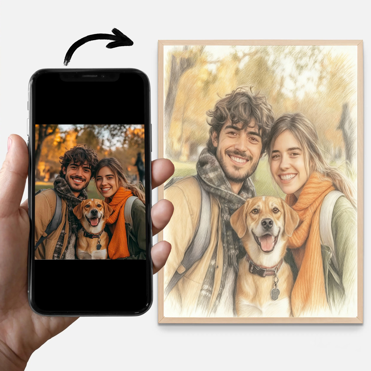 Personalized Custom Colored Pe - مراجعة Pet Portrait Custom وسعره