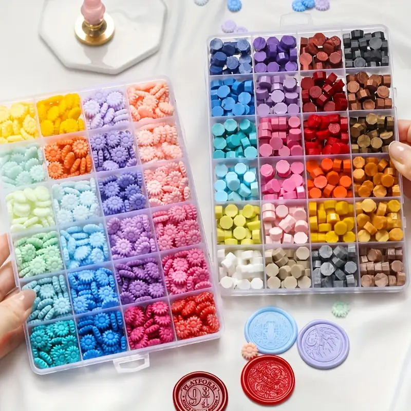 600Pcs Box Sealing Wax Beads,  - مراجعة Wax Seal Letter Kit وسعره