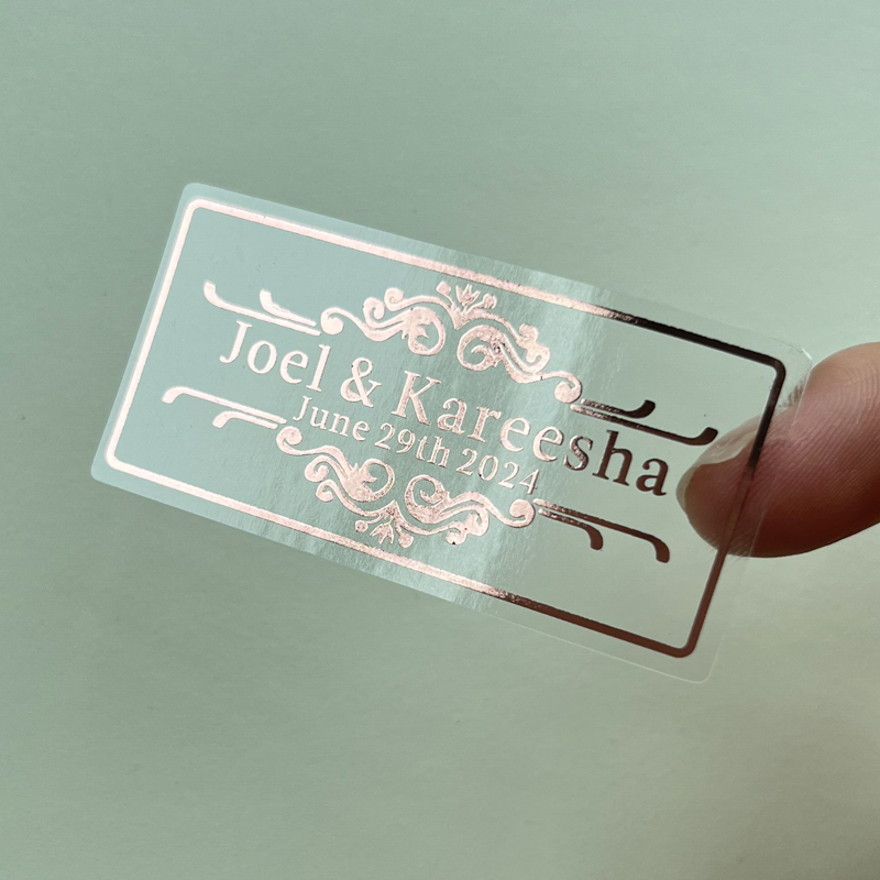 Personalized Real Silver Foil  - مراجعة Personalised Candle Label وسعره