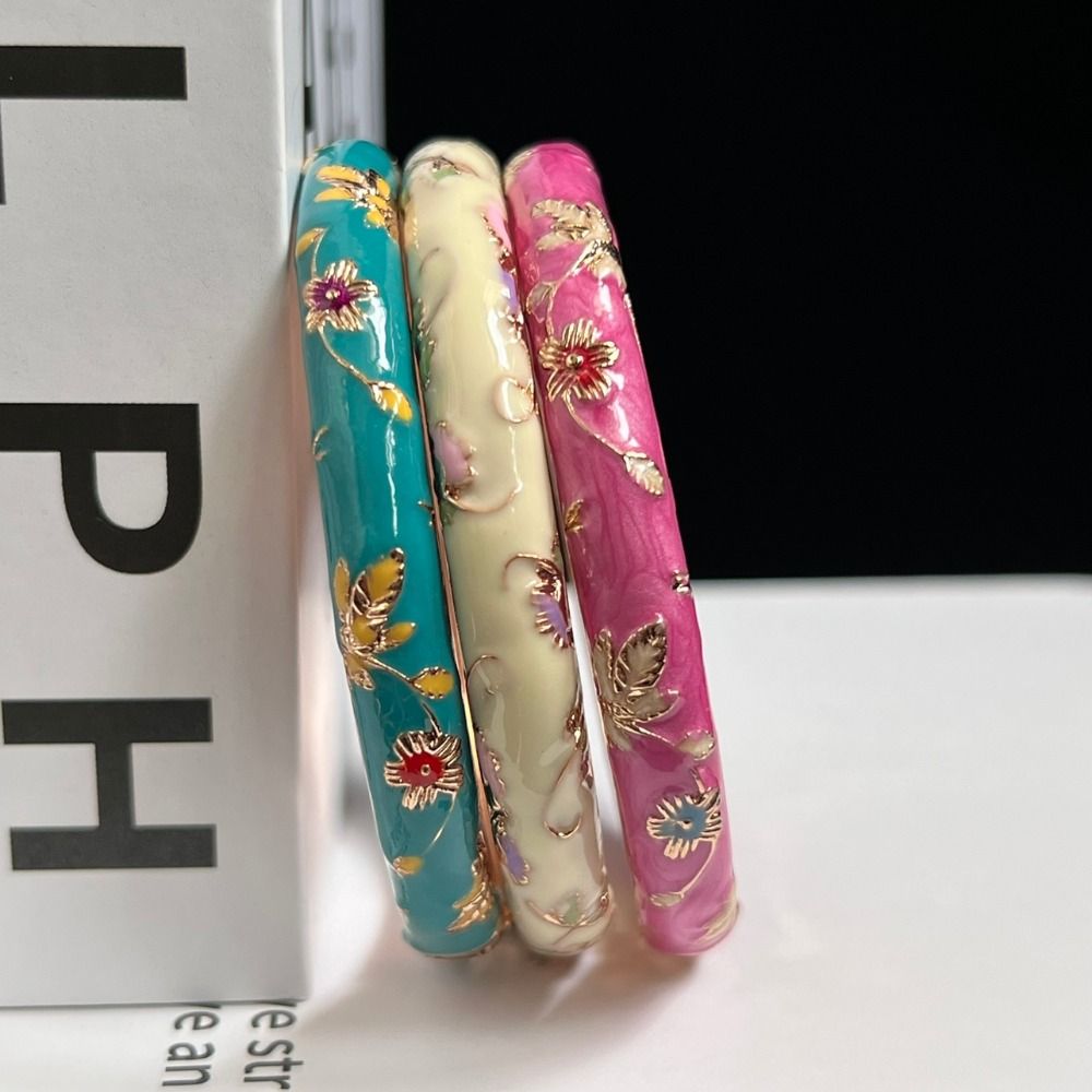 Enamel Chinese Cloisonne Brace - مراجعة Coordinates Bracelet وسعره