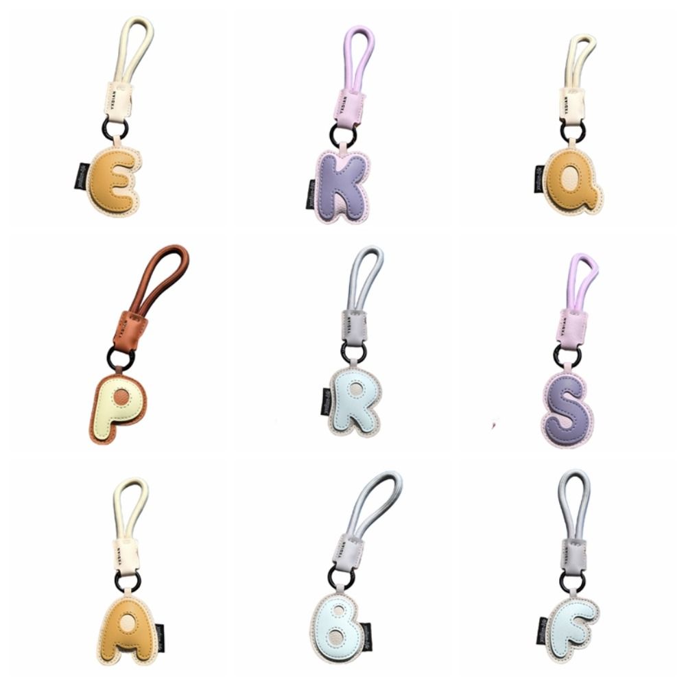 Sweet 26 Letter Keychain PU Le - مراجعة Monogram Keychain Leather وسعره